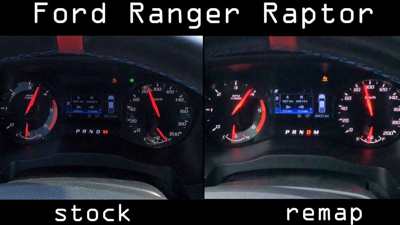 Ford Ranger Raptor 2.0cc 213HP Speed Acceleration