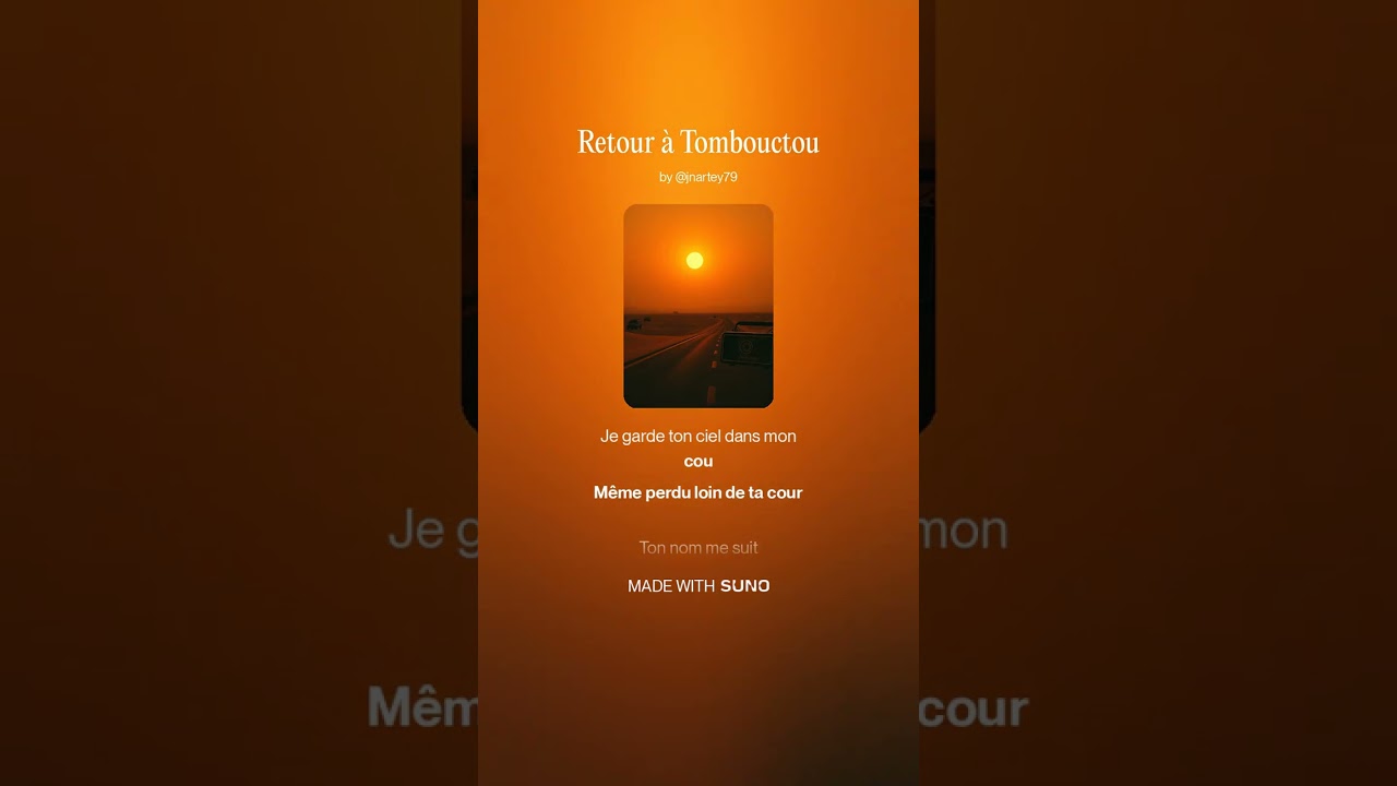 Retour a Tomboutou ( Franco African pop)