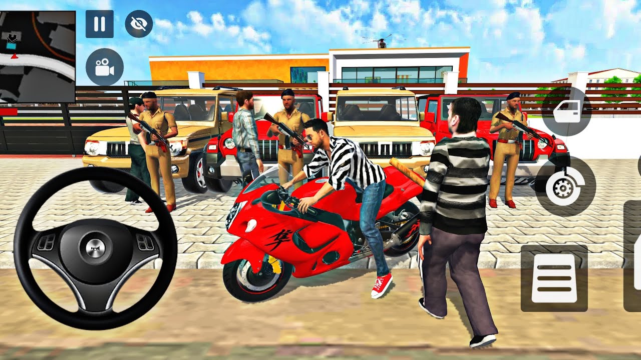 🎀Indian Thift Auto Simulator🎮Modify Thar Purchase Franklin Drive in Road🛣️Game🎮#gta