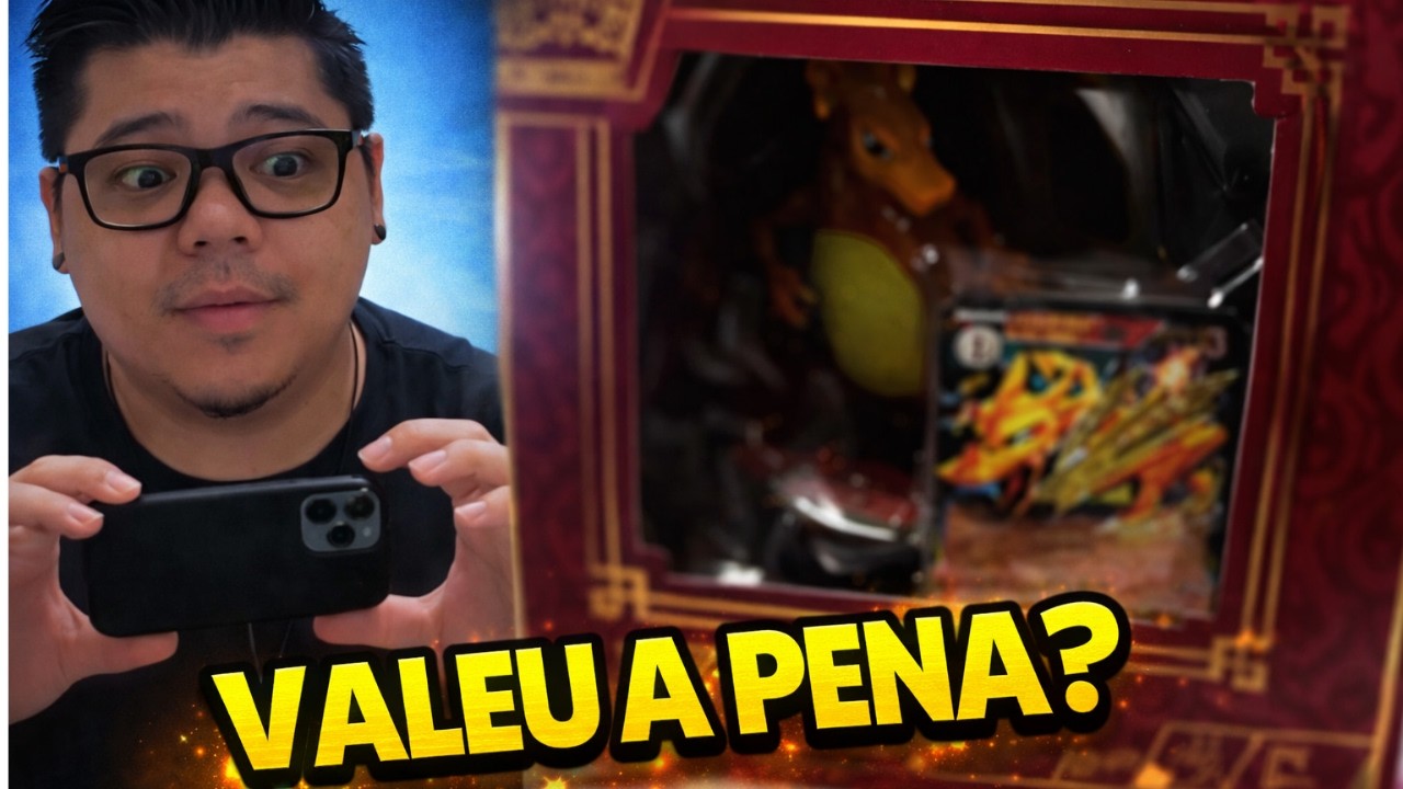 ABRINDO SUPER PREMIUM  COLLECTION CHARIZARD EX
