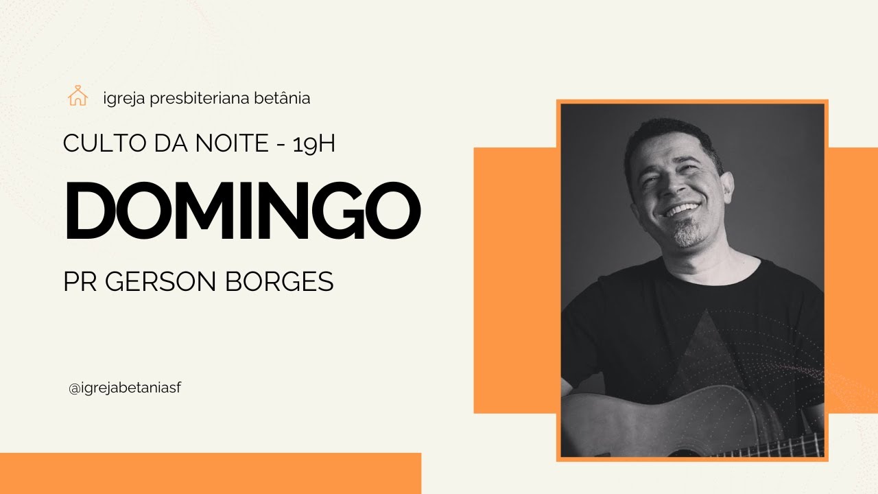 Culto da Noite 07.01.2023 - A necessidade de sermos como Jesus - Atos 6.5-15 | Pr. Gerson Borges