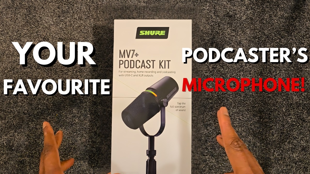Shure MV7+ Unboxing And Review: Everyone's Favorite Microphone
