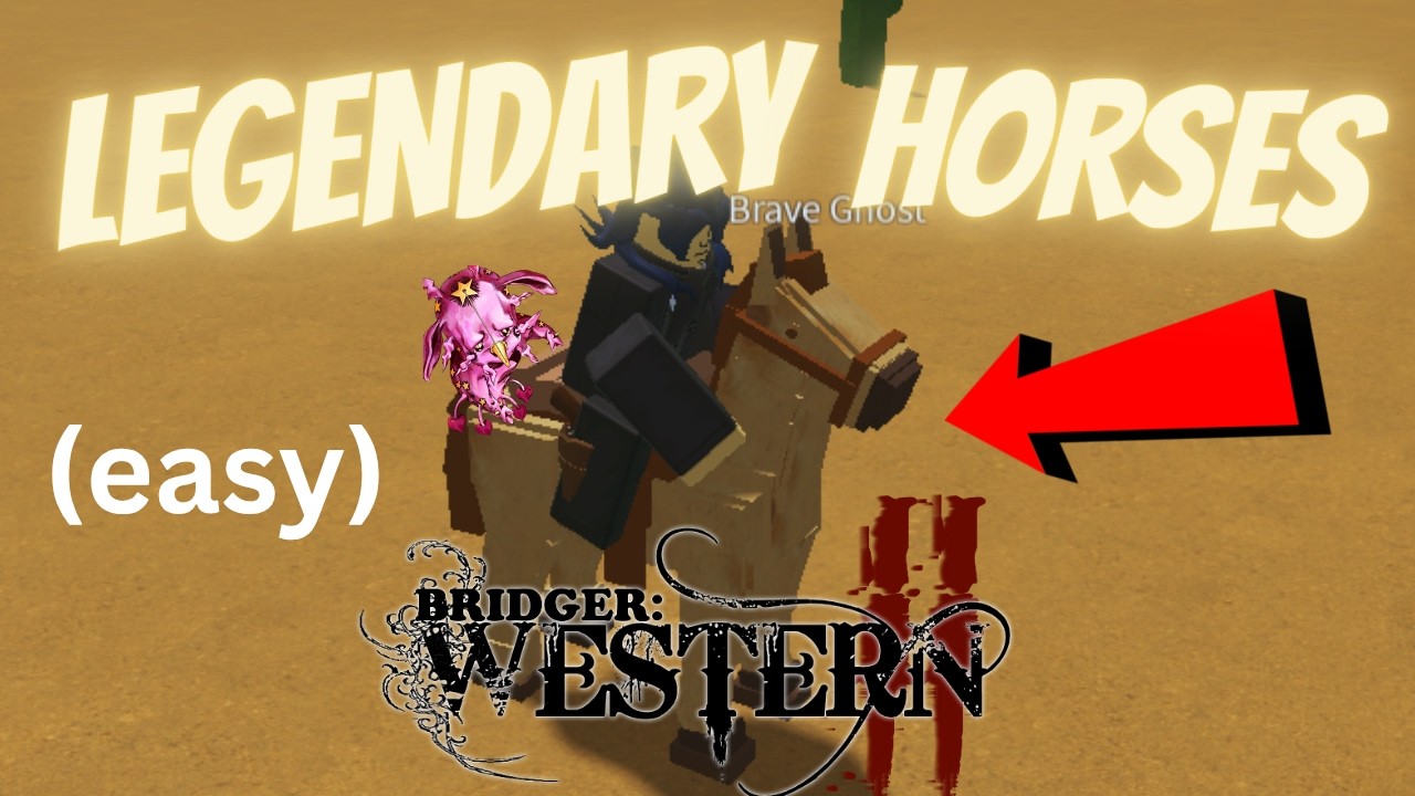 Everything You Need To Know About HORSES In bridger: WESTERN! (Legendary/Mythical Horses)