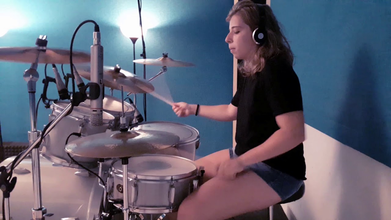 Aerosmith - Walk This Way Drum Cover (Dalia Palmerini)