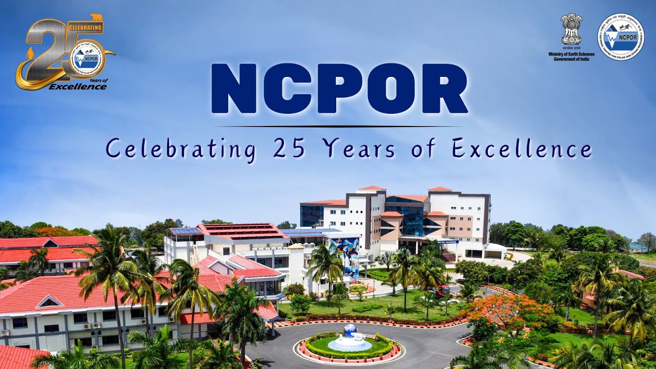NCPOR | Celebrating 25 years of Excellence