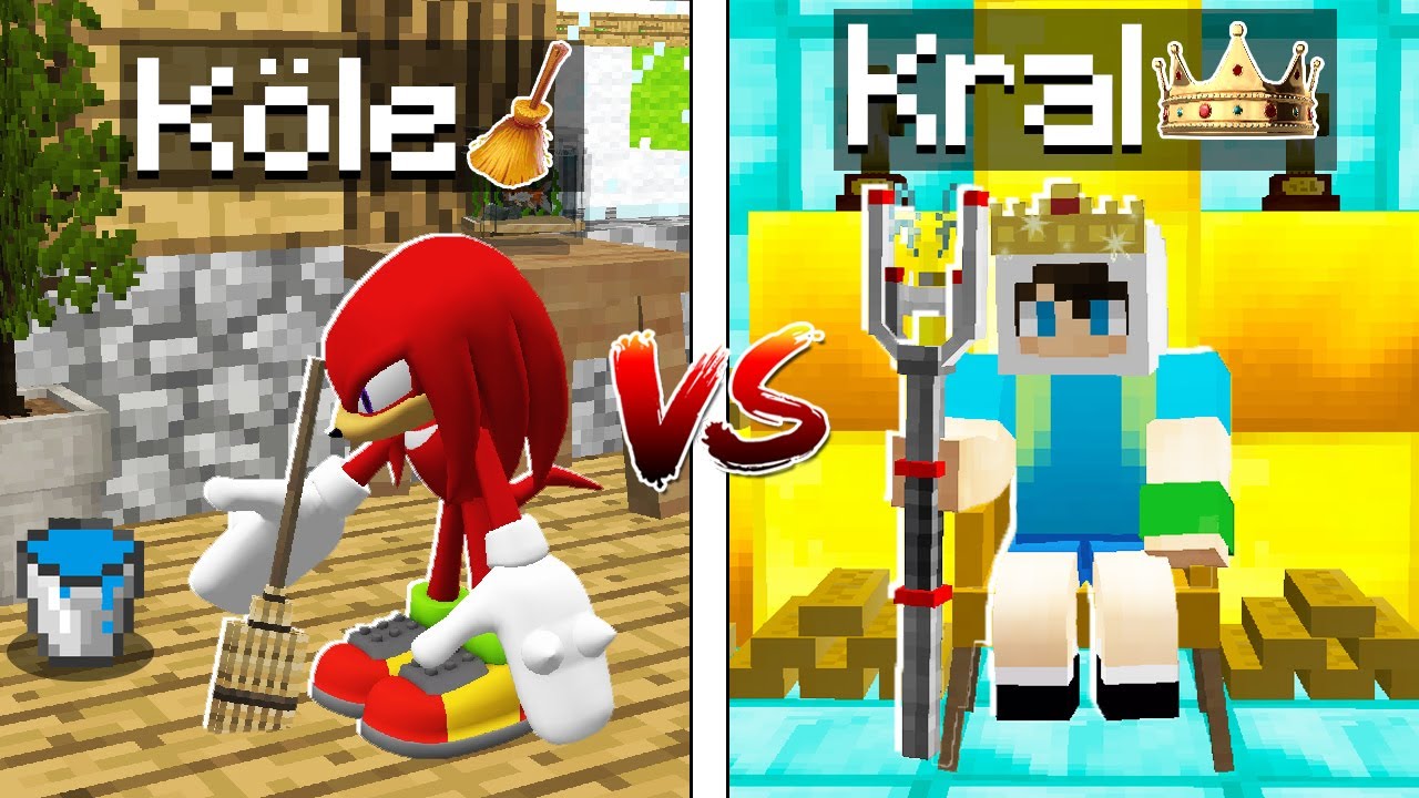 KRAL ENES VS K&Ouml;LE BEBEK KNUCKLES! 😱 Minecraft