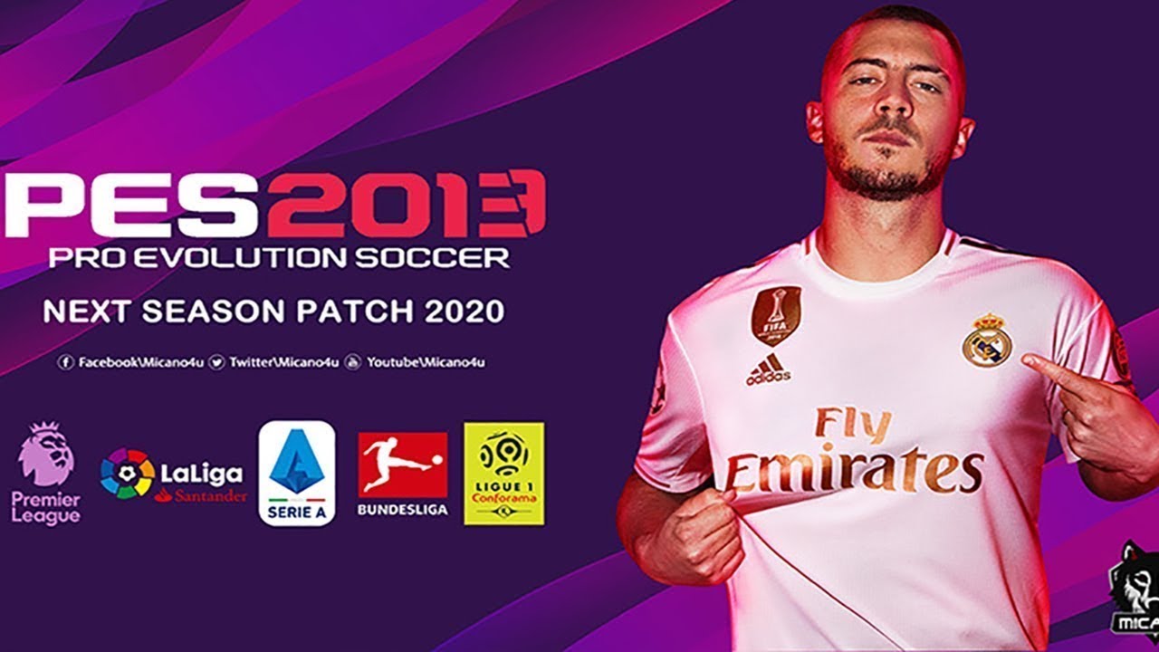 تحميل وتركيب الباتش العملاق لتحويل بيس 2013 لبيس 2020 - PES 2013 Next Season Patch 2020