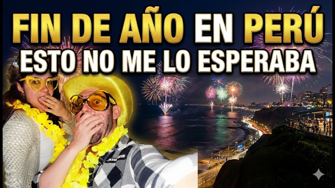 “Esto NO es Cuba… pero así despedimos el año 🇨🇺🇵🇪 | Nuestro Fin de Año en Perú”