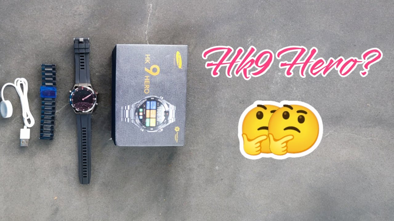 السر الذي تخفيه ساعة hk 9 hero smart watch