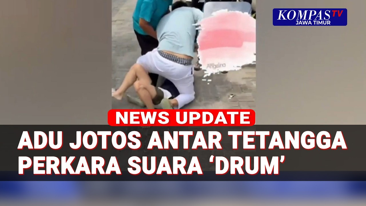Adu Jotos Antar Tetangga Perkara Berisik Drum Berujung Saling Lapor Polisi