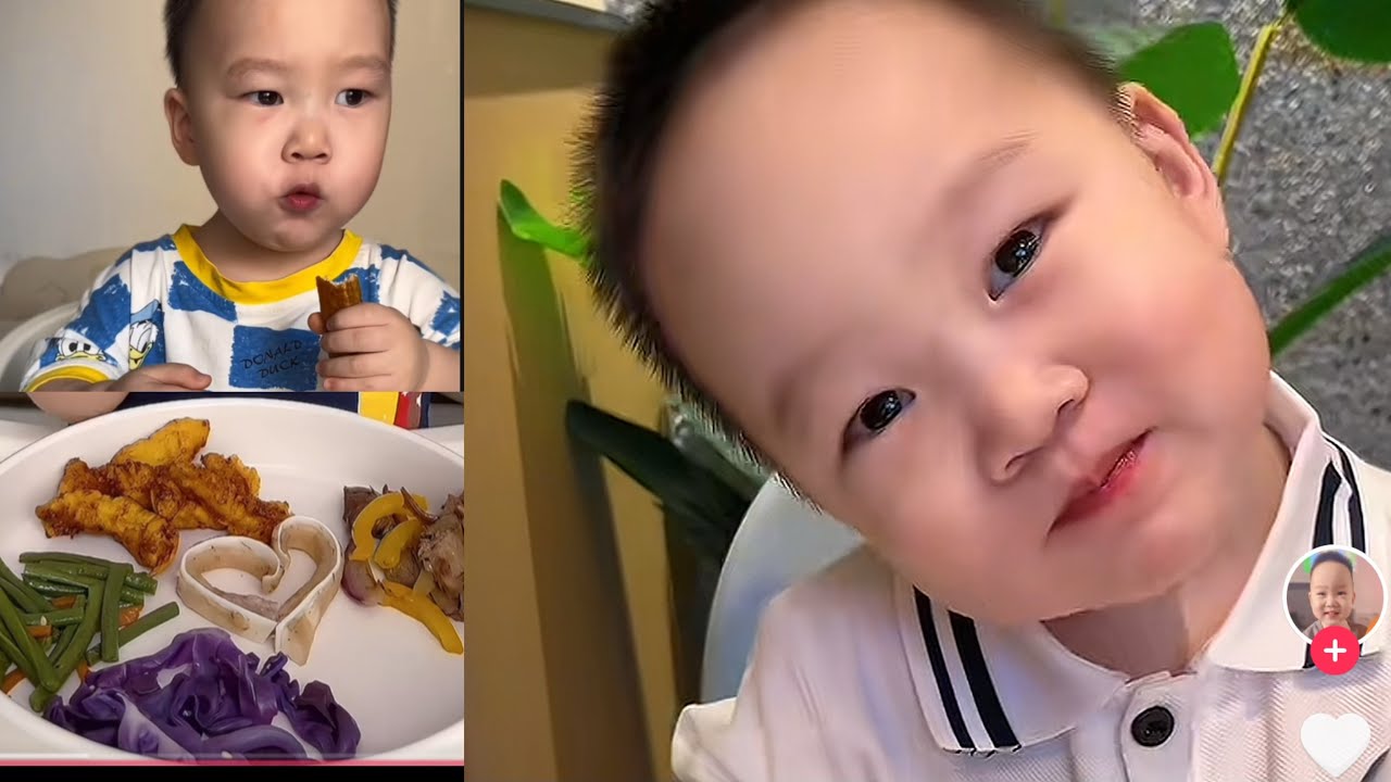 几个月前的视频，和现在的对比，宝宝是不是长大了#mukbang #cute #baby #food #自主进食 #吃货推荐官 #宝宝美食 #人类幼崽到底有多可爱 