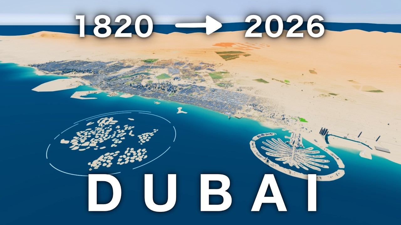 DUBAI - 3D Timelapse