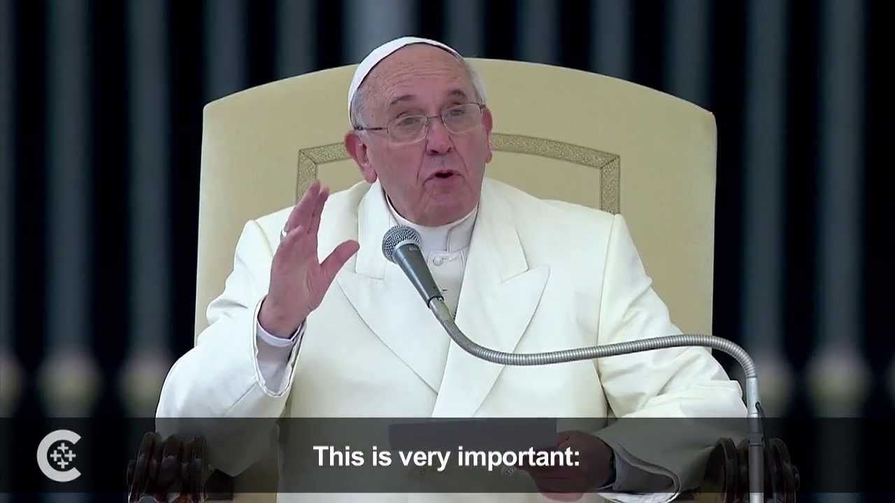 Pope Francis on the meaning of baptism