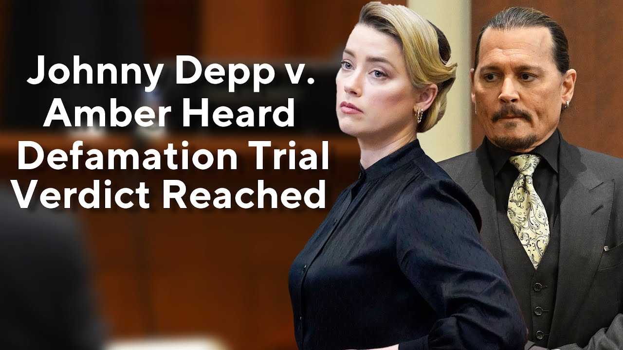 Johnny Depp v. Amber Heard Trial FULL Verdict Announcement