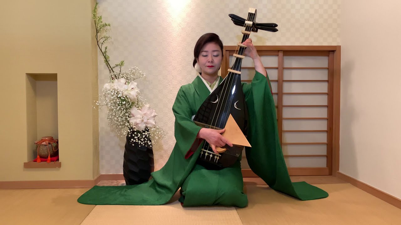 櫻井亜木子氏による薩摩琵琶演奏