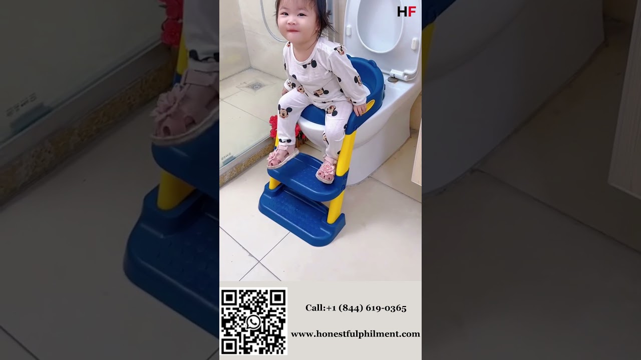 🚽👧Potty Training Made Fun with Our Children's Stair-Style Potty! 🌟 #HonestFulPhilment #Supplier