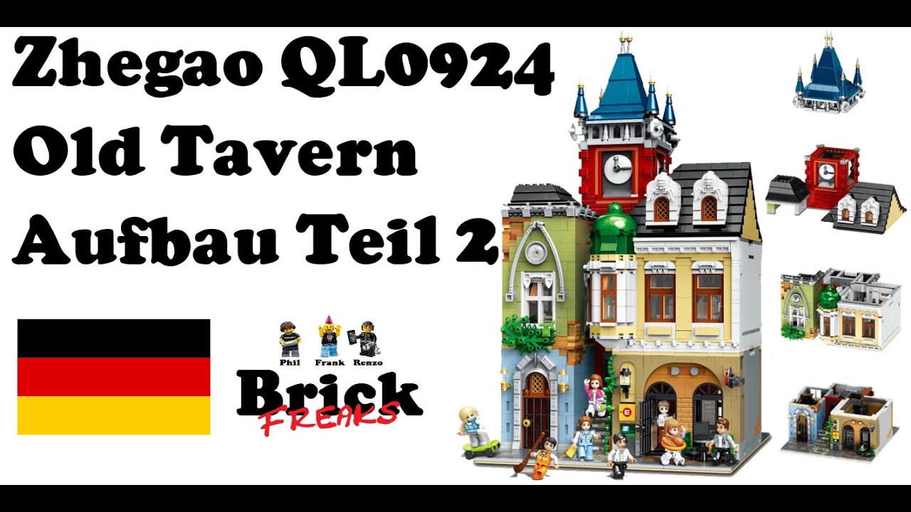 Zhegao Ql-0924 - Old Tavern - Aufbau Teil 2