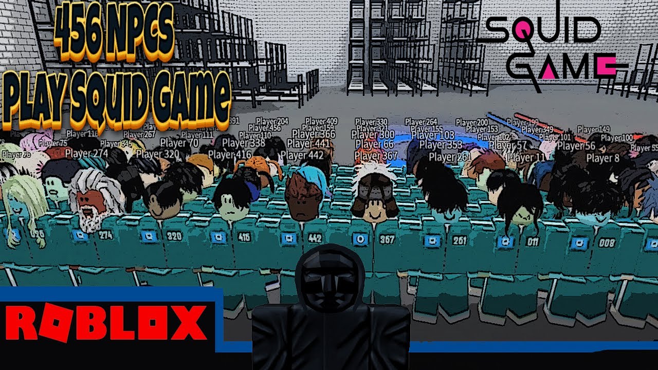 ROBLOX Squid Game but with 456 NPCS – Full Recreation