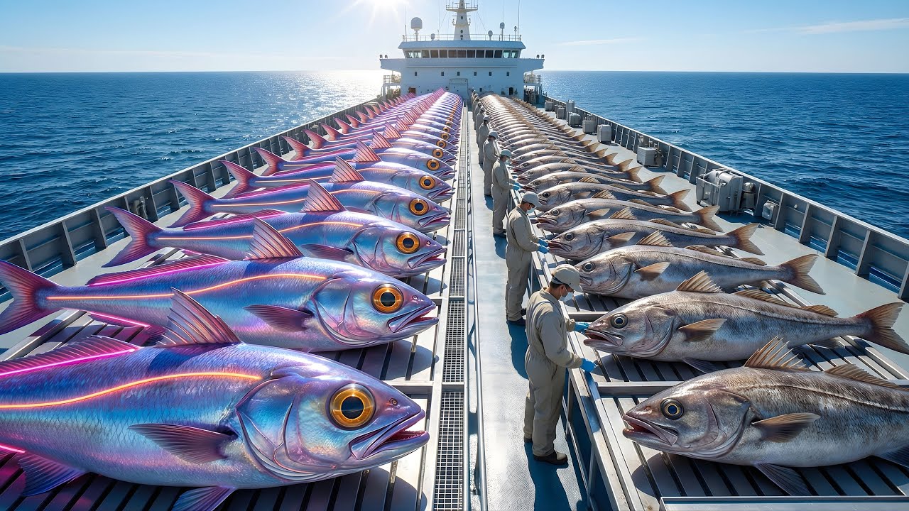 Inside the Modern Grenadier Fish Factory: Advanced Trawling to High-Tech Canning