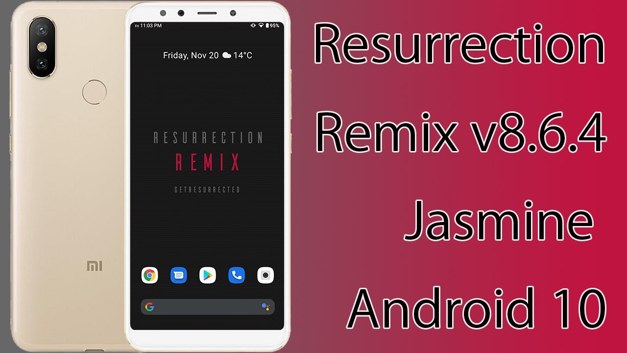 【Xiaomi Mi A2】Resurrection Remix [jasmine_sprout]