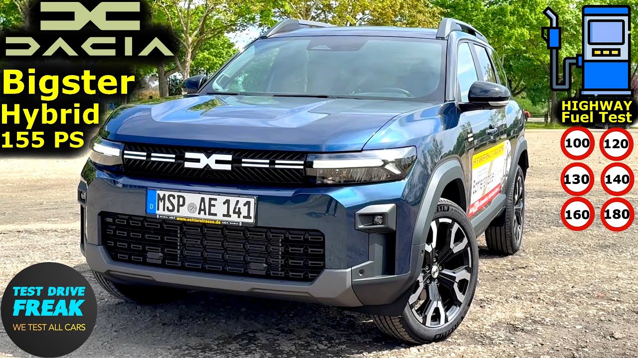 2025 Dacia Bigster Journey Hybrid 155 PS 🚗 Test Drive | Fuel Consumption & Performance Review