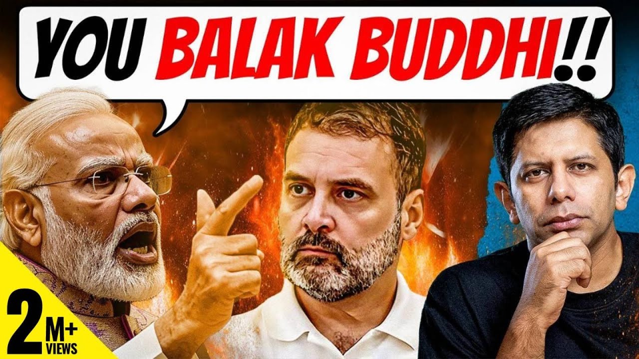 Upset PM Modi Lashes Out At Rahul Gandhi | FINAL WARNING To Disruptive Opposition | Akash Banerjee