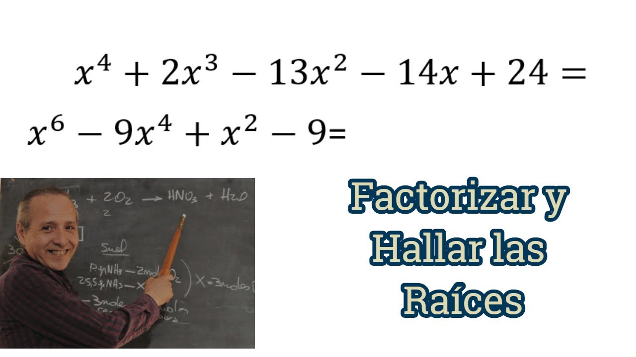 Factorización y Raíces de un Polinomio