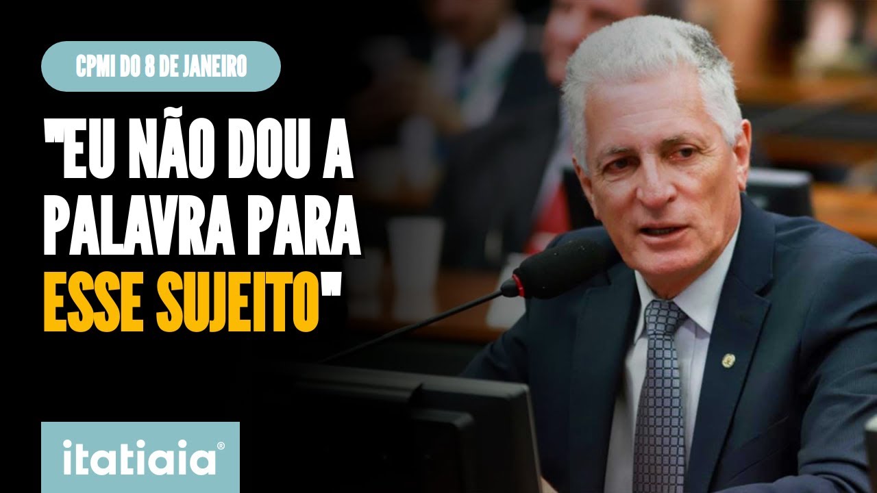 ROGÉRIO CORREIA E JORGE SEIF DISCUTEM EM CPMI: 'FIQUE CALADO'