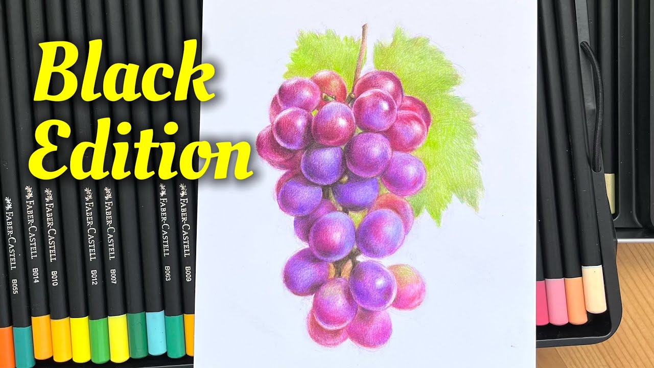 Faber Castell Black Edition Colour Pencils Drawing