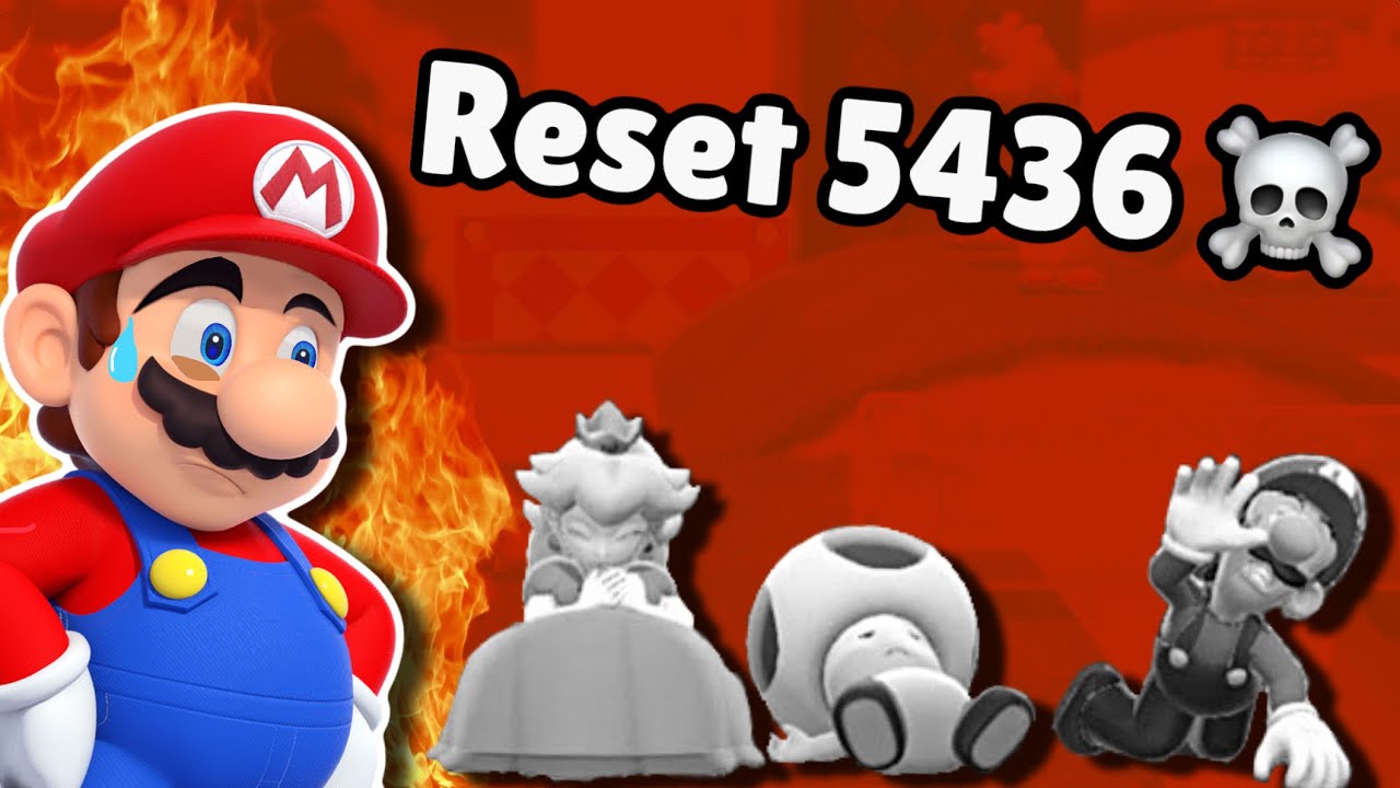 J'ai Nuzlocke Super Mario 3D World (C'était une mauvaise idée 💀)
