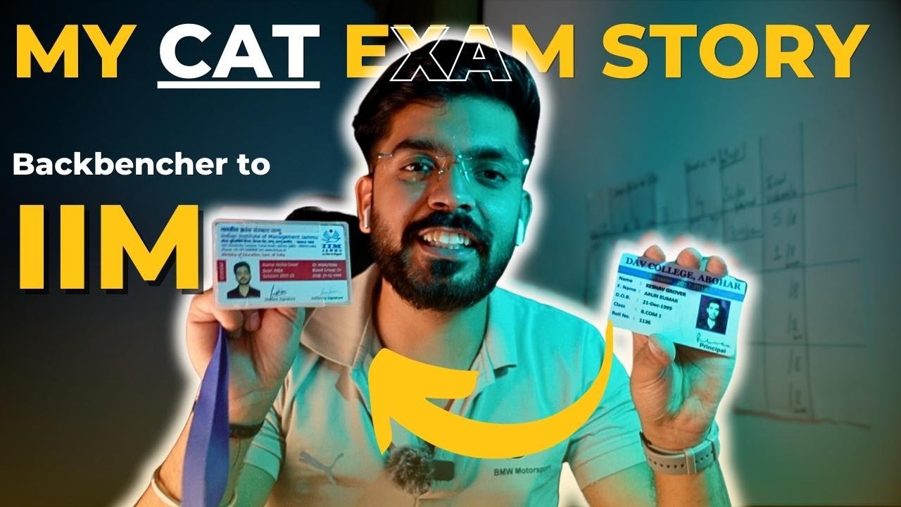 My CAT EXAM story || CAT Success story || CAT motivation🔥