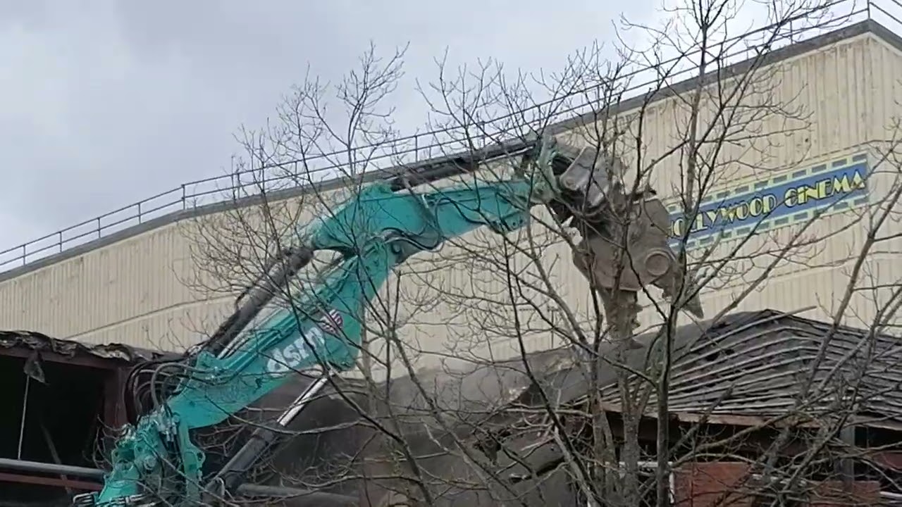 Demolition at Anglia Square, Magdalen Street Norwich, Feb 2026