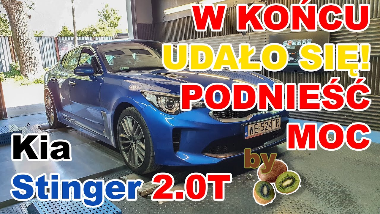 Kivi Racing Factory - Kia Stinger UDAŁO SIĘ PODNIEŚĆ MOC