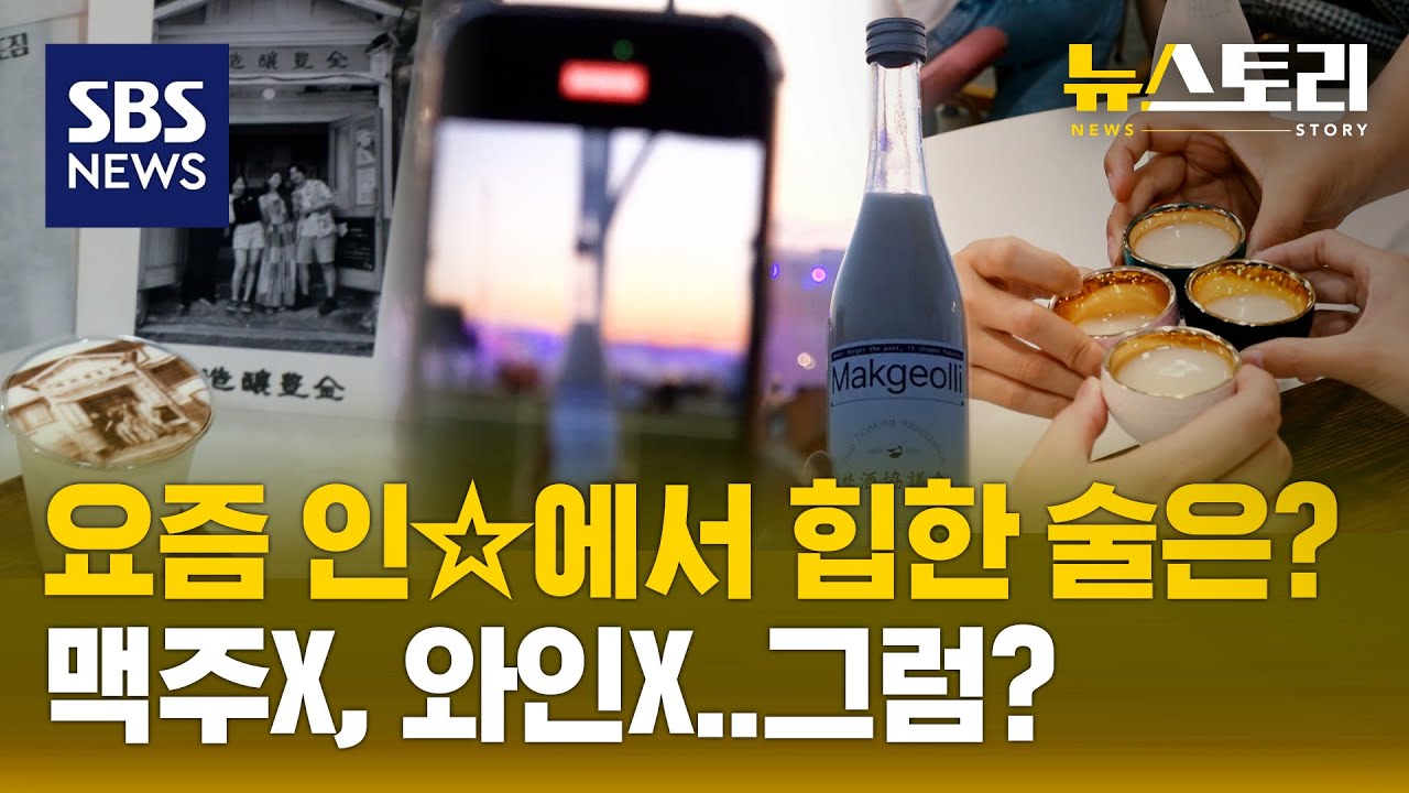 MZ까지 사로잡은 '힙'한 전통주..그 비결을 찾아서 (뉴스토리) / SBS