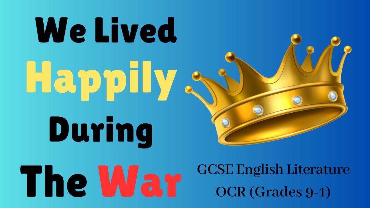 We Lived Happily During the War - Ilya Kaminsky - Mr King analysis