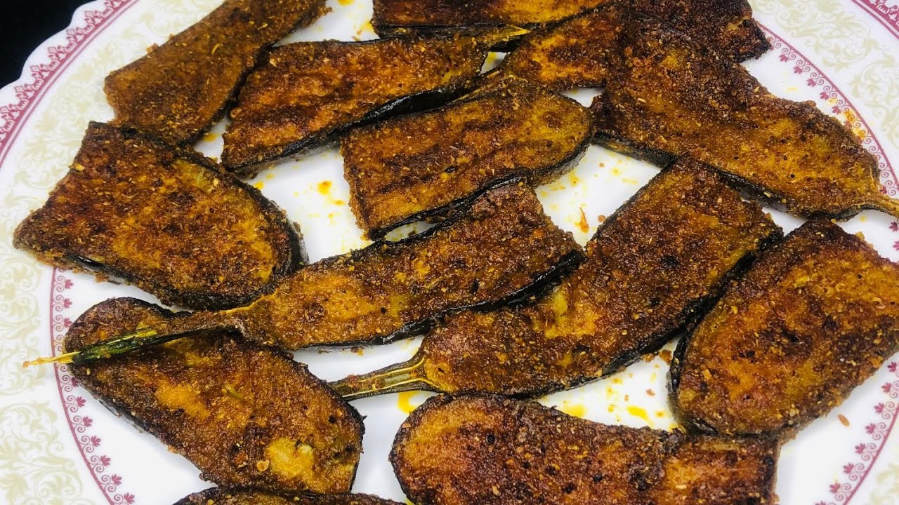 Tawa Fry Chatpata Baigan | Khana Khajana Sangita Home