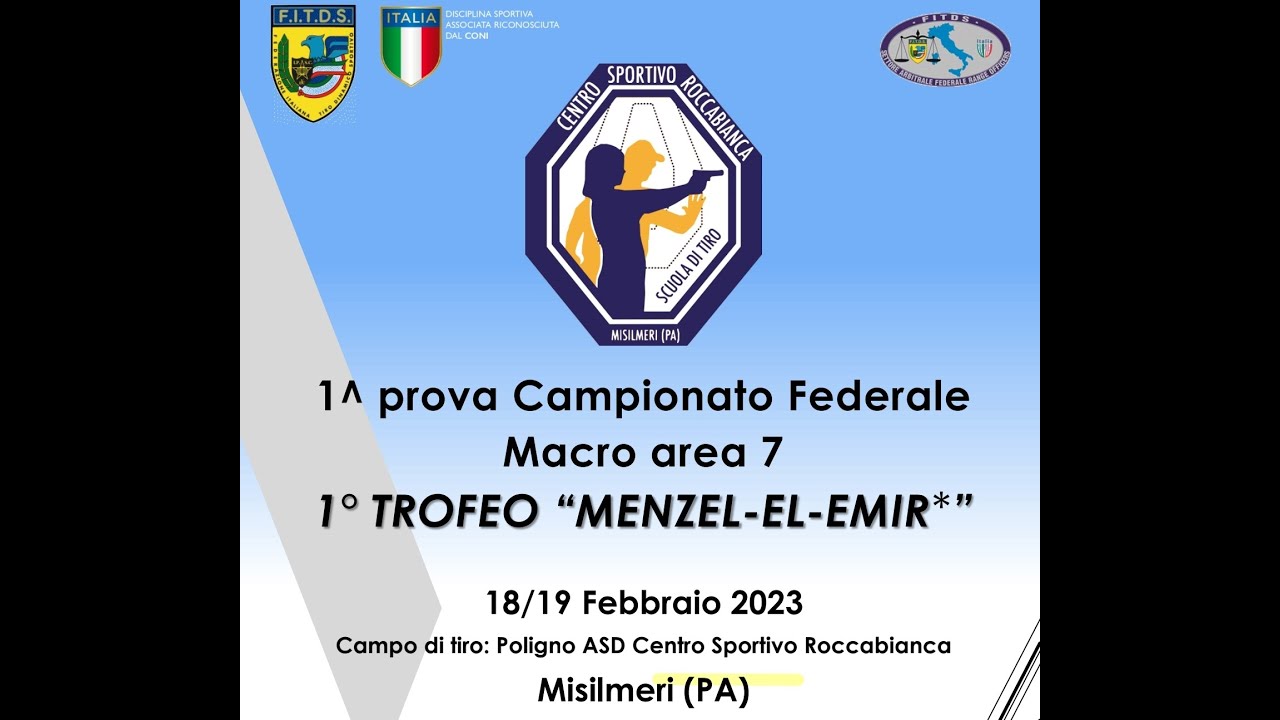 FITDS MA7 Gara Federale Roccabianca 19 febbraio 2023  Tiro Dinamico Sportivo