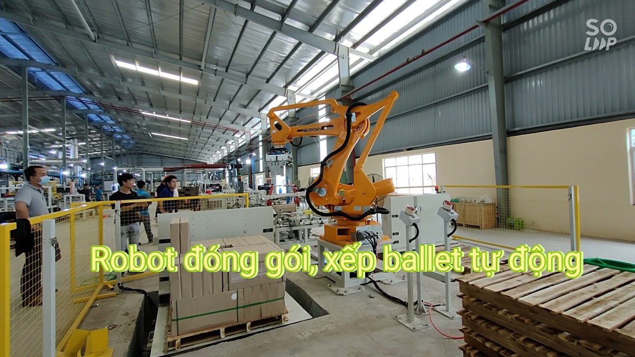 Dây chuyền sản xuất gạch men của công ty CP Gạch Men Phưong Nam
