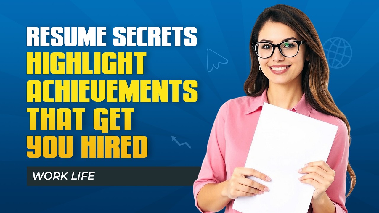 Why & How To Describe Your Professional Achievements in a Resume?