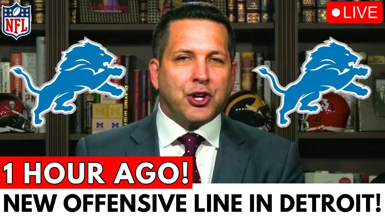 NFL URGENT! LIONS ACQUIRE DREAM OFFENSIVE LINE TO WIN THE SUPER BOWL! DETROIT LIONS NEWS