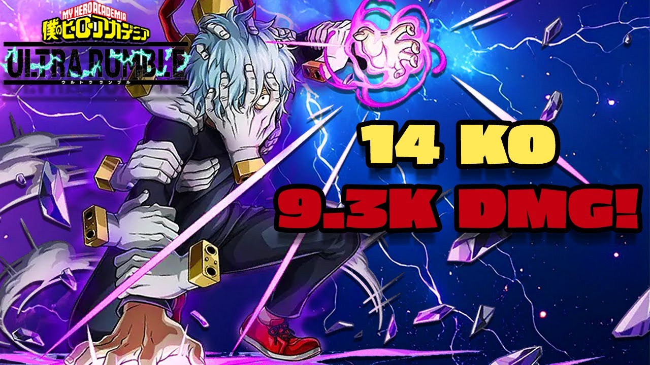 14 KO Strike Shigaraki Gameplay| My Hero Ultra Rumble