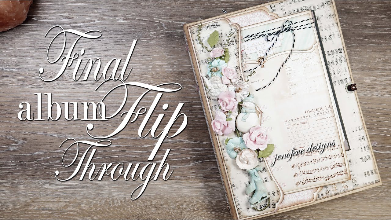 Sugar Cookie Album Final Flip Through & Giveaway Drawings