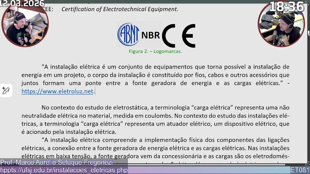 ET081 - Introdução às instalações elétricas - parte 1