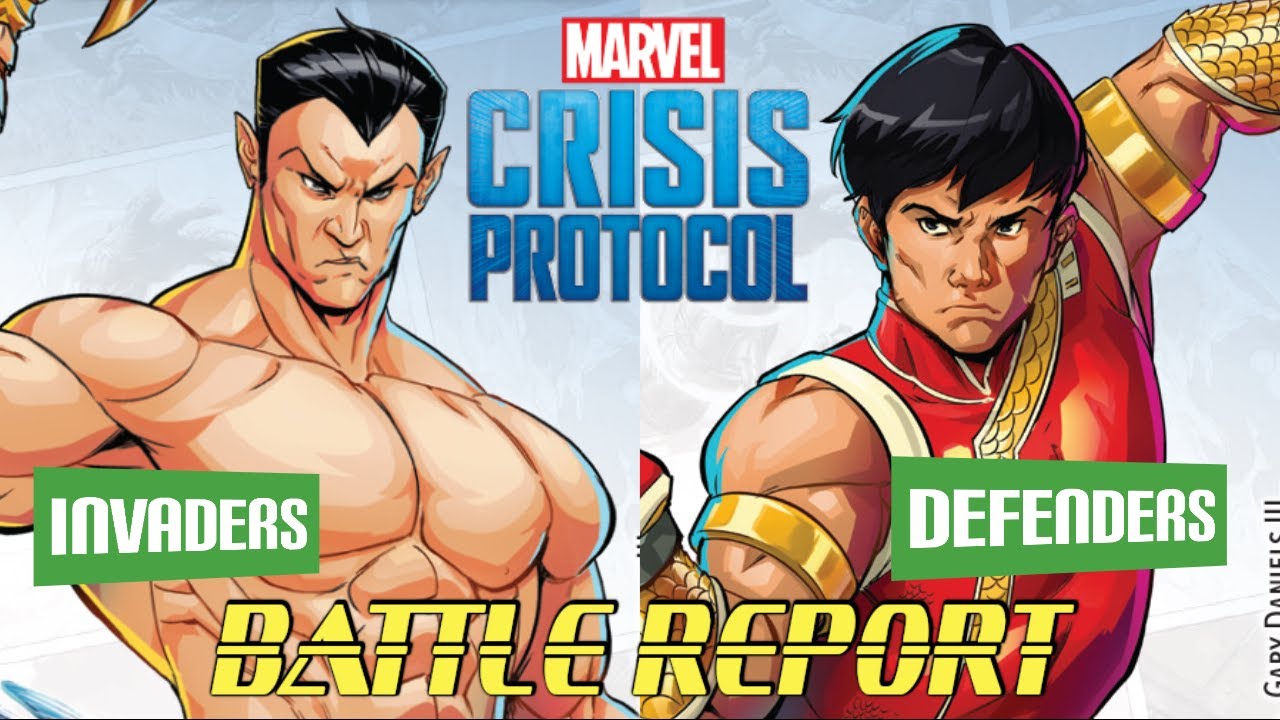 Marvel Crisis Protocol Invaders vs  Defenders Battle Report S04E29