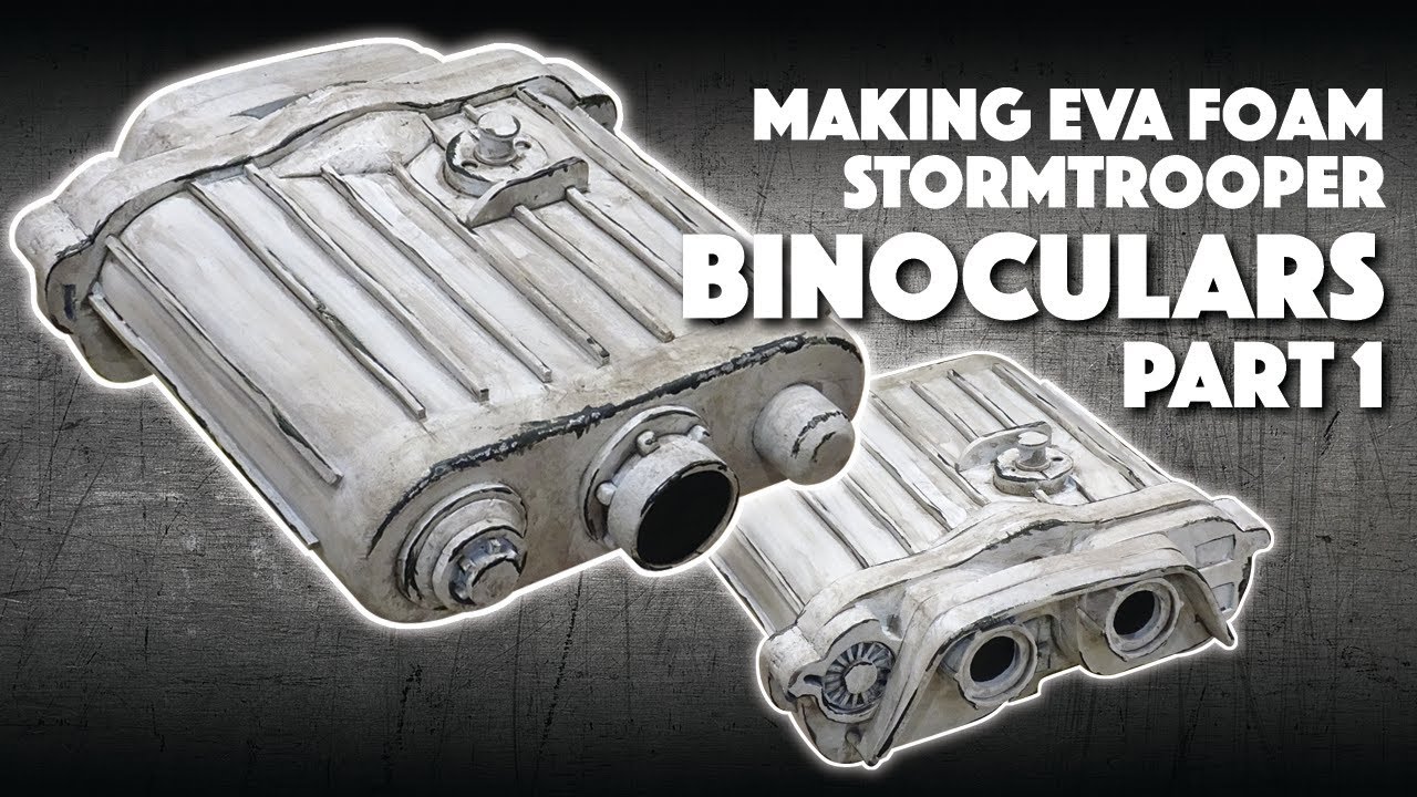 Making EVA Foam Stormtrooper Binoculars Part 1
