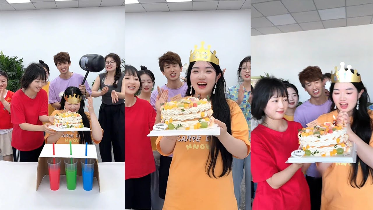 【Fool Around Company】吸管配對挑戰，哈哈#办公室搞笑 #funny #办公室游戏