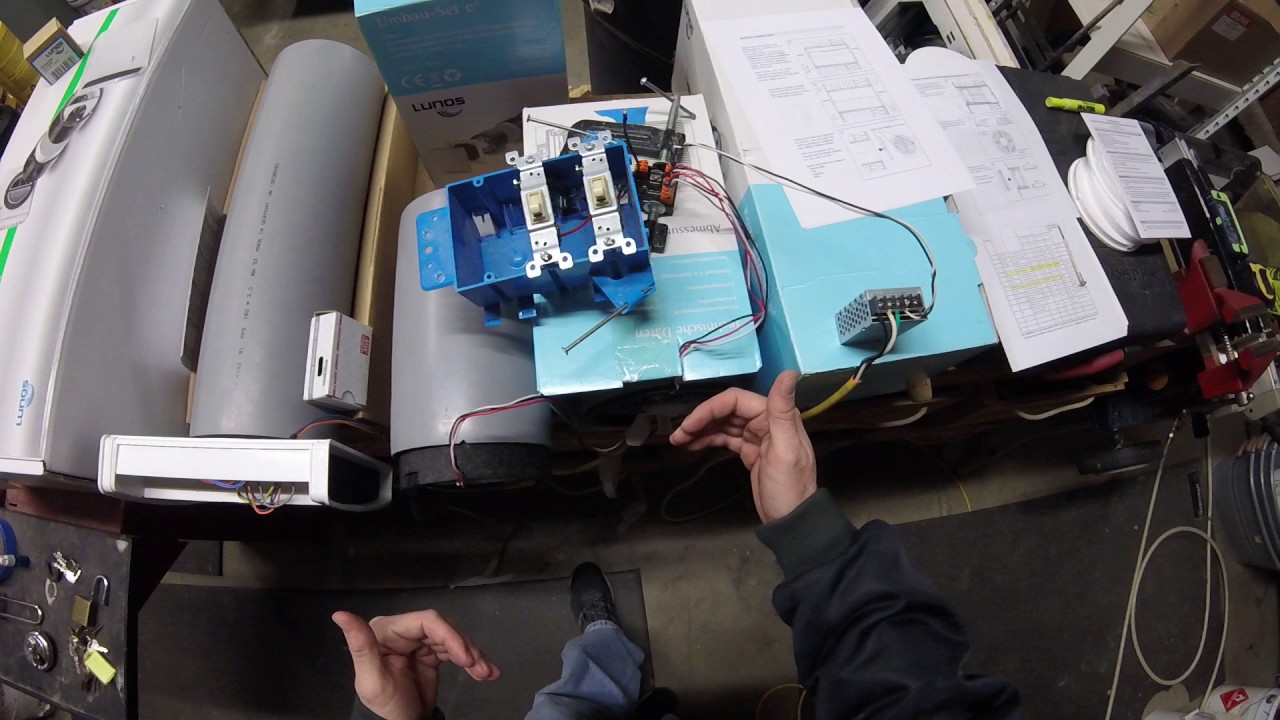 Lunos e2 wiring 10, 15 & 20 CFM