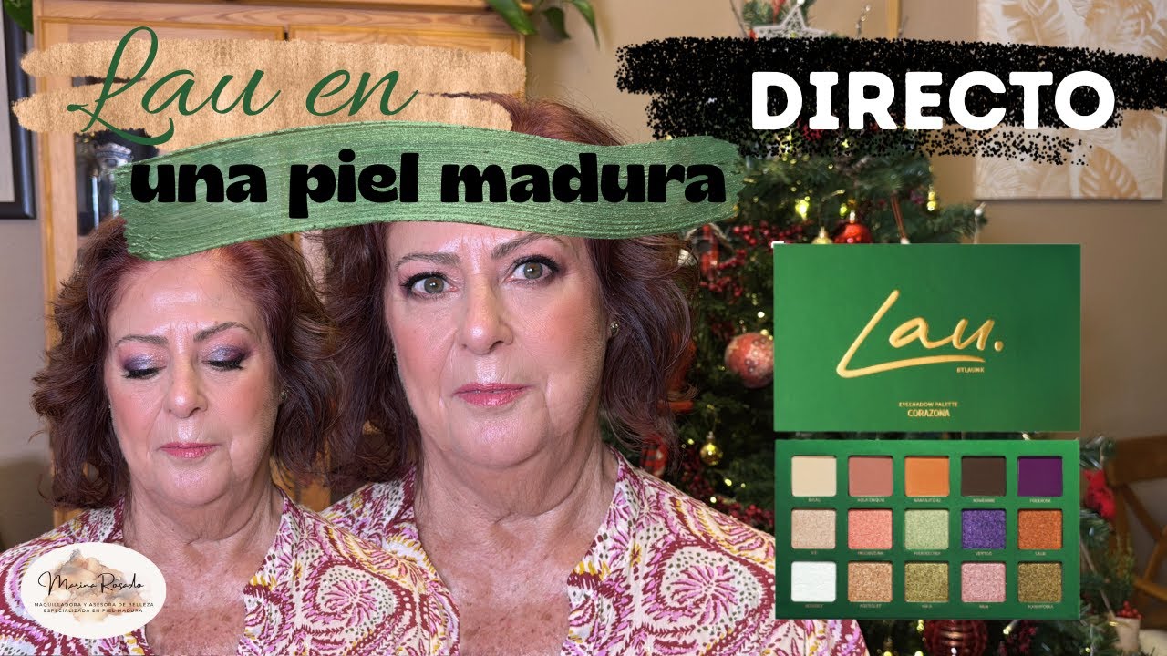 MAQUILLANDO A MERCEDES CON LAU X CORAZONA