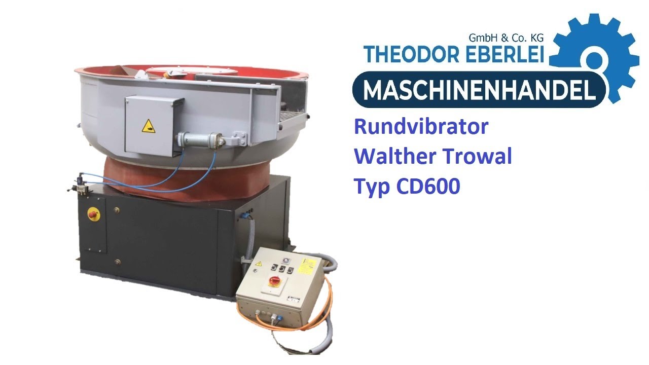 ID 29521 Rundvibrator Walther Trowal Typ CD600