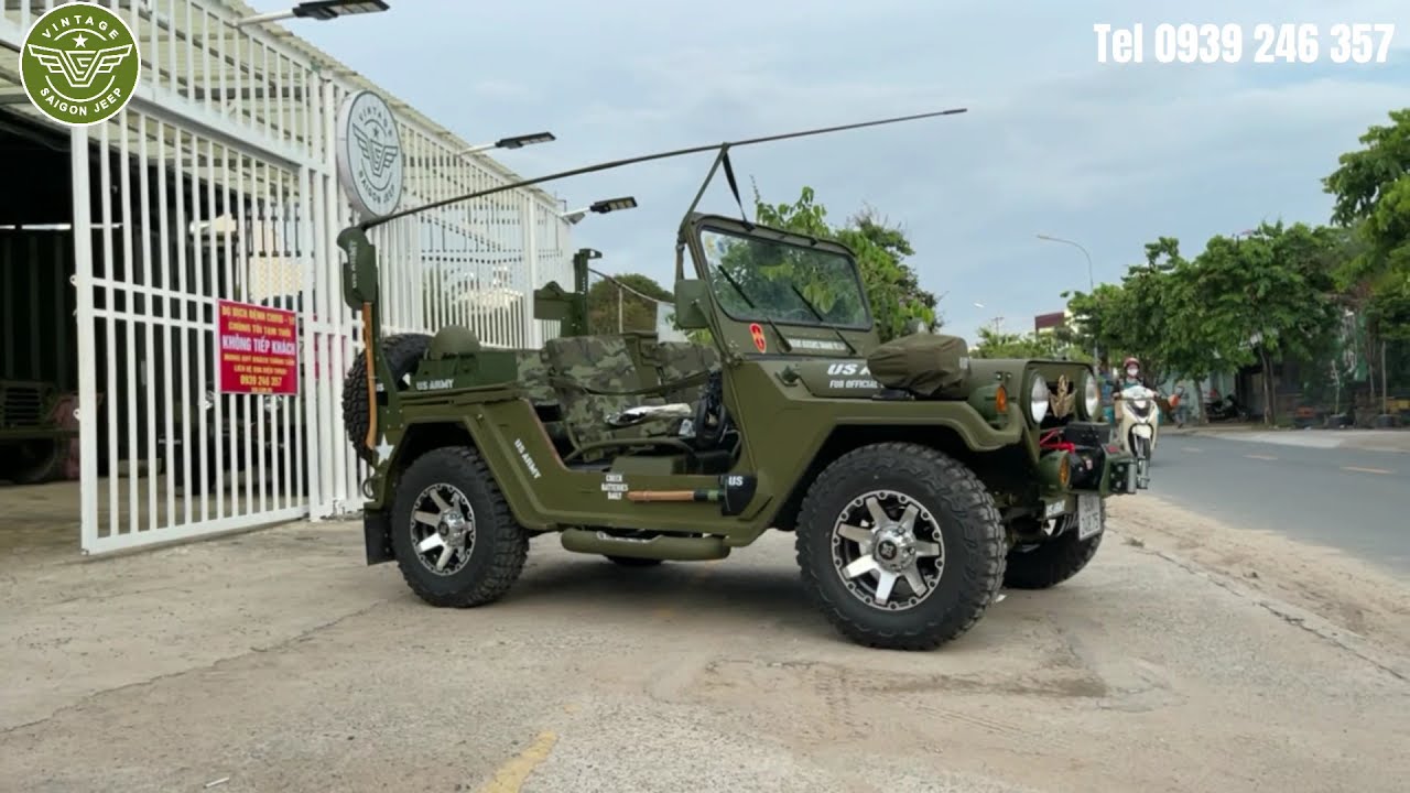Jeep Lùn M151A2 xe độ đẹp tại Bù Đăng Bình Phước